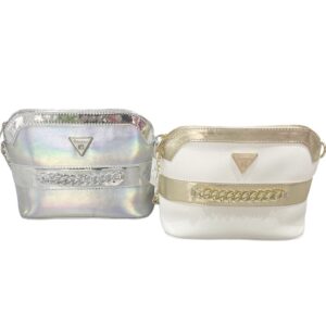 ezüst oldaltáska,női ezüst oldaltáska,női hologramos oldaltáska,női krém arany oldaltáska