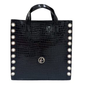 női fekete kézitáska,prestige fekete kézitáska,női kézitáska,női fekete lakk táska,prestige m 391