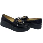 női bőr slip on,női fekete slip on,női fekete bőr slip on,női őszi bőr slip on,via roma fekete slip on,via roma 8260