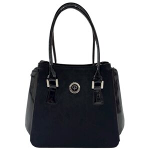 női fekete kézitáska,női fekete táska,prestige fekete kézitáska,