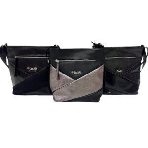 női oldaltáska,fekete női oldaltáska,via.55 táska,női fekete oldaltáska,női oldaltáska,női téli őszi oldaltáska,női fekete-grafit oldaltáska