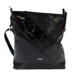 női oldaltáska,fekete női oldaltáska,via.55 táska,női fekete oldaltáska,női oldaltáska,női lakk oldaltáska,