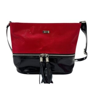 női oldaltáska,fekete piros női oldaltáska,via.55 táska,női fekete oldaltáska,női oldaltáska,női fekete piros oldaltáska,