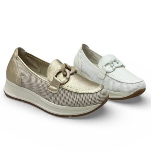 fehér női slip on,női divatos slip on,műbőr slip on,emelt talpú női cipő,női tavaszi cipő,fehér női cipő,női fehér mokaszin,arany slip on,női arany mokaszin,női mokaszin,női arany cipő