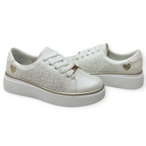 fehér női sneaker,női divatos sneaker,műbőr sneaker sportcipő,női tavaszi sportcipő,női fehér sportcipő