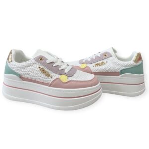 női fehér sportcipő,női emelt talpú sportcipő,női színes emelt talpú sneaker