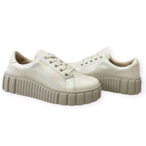 arany női sneaker,női divatos sportcipő,műbőr sneaker,női tavaszi cipő,női bézs cipő,