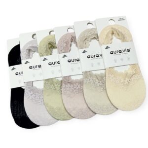 Női balerina zokni,női csipkés balerina zokni,Csipkés szilikonos zokni