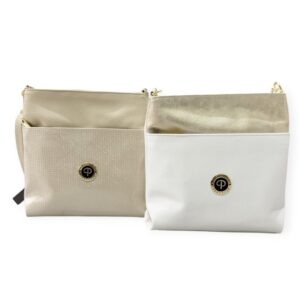 női fehér-arany táska,női fehér oldaltáska,prestige fehér táska,prestige oldaltáska,női ekrü oldaltáska,prestige ekrü oldaltáska