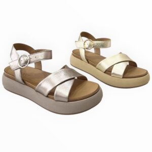 Inuovo,inuovo arany,inuovo bőr szandál,női bőr szandál,kényelmi női szandál,arany szandál, arany bőr szandál,inuovo bronz bőr szandál,női bronz bőr szandál,inuovo A96004