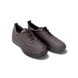 Frézia – Barna sneaker gumis fűzővel